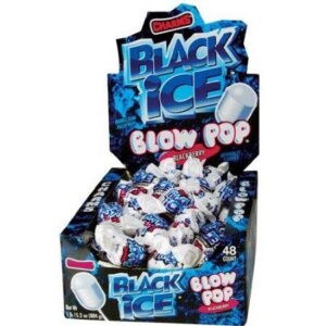 Charms Blow Pop Black Ice 48 Count